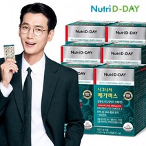 뉴트리디데이 장용성 rTG 알티지 오메가3 메가렉스, 60정, 6개