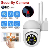 CCTV 방범 보안 감시 IP 카메라 현관 문 스마트폰 가정용 매장 무선 초소형 펫 씨씨티비 5g 3mp 와이파이 ptz ip 1080p hd 풀 컬러 나이트 비전 와이파이, 3mp 카메라 128GB, 오 플러그