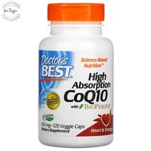 닥터스베스트 고흡수 CoQ10 바이오페린 100mg 120정, 400mg, 180개, 1개