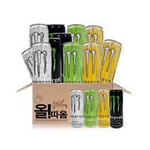 올따옴기획 몬스터 355ml (에너지4+울트라4+시트3+파라다이스3), 1개