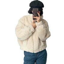 데이홀릭 하이넥 베이직 포켓 퍼집업