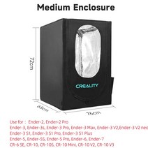 몽이몰 호환 Creality 3D 프린터 다기능 인클로저 엔더 3 S1 커버 일정한 온도 내화성 Ender3 프로 플러스용, [02] Medium Size, Medium 사이즈