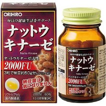 나토키나제 효소 2000FU 60캡슐 일본산, 1통, 1.5kg