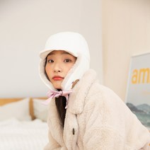 [루므] 에코퍼 트래퍼햇 화이트