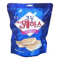 해태 크림미니 웨하스 150g, 5개