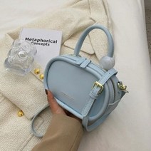 미니숄더백 커리어우먼 워킹맘 숄더백 여성 핸드백 그린 뉴 그레이스 타원 여자 여자 메신저 어깨 가방 가죽 스포츠 가방 럭셔리 레이디