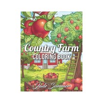 coloring books 시골 농장 풍경 컬링 북 107쪽