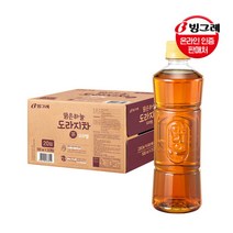 [빙그레] 맑은얼굴 무라벨 차 도라지 500ml 20입, 맑은얼굴 도라지 차 500ml 20입