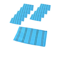 송월타월 빅다이아몬드 때밀이60 타월, 파랑, 10개