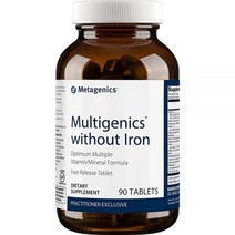 Metagenics 철분 없는 Multigenics 90T