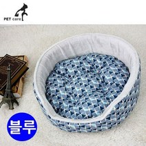 OP 컴패니언 캐모 원형 방석 (블루), 단품