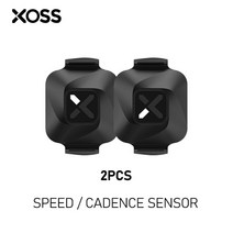 심박계 XOSS- 볼텍스 자전거 케이던스 센서 속도계 ANT 블루투스 4.0 심박수 모니터 Garmin Bryton Magene 바이크 컴퓨터, [02] VORTEX 2PCS, 2개