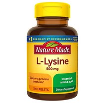 Nature Made L-Lysine 500mg 라이신 3팩 300정 해외, 3개