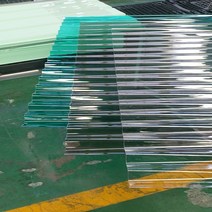 렉산 골판 C63 광폭 폴리카보네이트 PC판 국산 지붕, 그린, 2400mm, 1개
