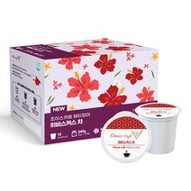 초이스카페 히비스커스티 큐리그 티캡슐 1box (5g x 12개) 히비스커스차 차캡슐 캡슐커피 드립커피 큐리그캡슐호환 홈카페