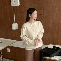 [제작] 루채 루즈핏 반오픈 니트 67285 빅사이즈 여성의류