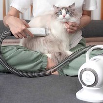 진공미용기 애견미용기 스마트 강아지발바닥바리깡, 상세 페이지 참고, 화이트