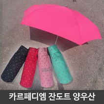 제이스토어 / 무늬 카르페디엠 미니 도트 우산겸 양산 5단