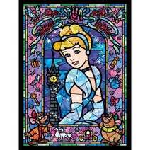 디즈니 DIY 스테인드글라스 기독교 귀여운 캐릭터 공주 취미생활 보석 십자수 힐링 태교 인테리어, 네모보석 30x40cm, 18