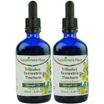 서플리먼트플레이스 supplement place Tribulus Terrestris Tincture 서플리먼트 플레이스 고흡수 트리블러스 테레스트리스 남가새 추출물 액상 액체 100ml 2병, x, 1개