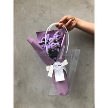 스타티스꽃다발 스타치스꽃 저렴한꽃다발 가성비좋은 꽃말좋은꽃 드라이플라워 여자친구꽃다발 [전국생화택배], 핑크