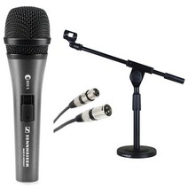 젠하이저 마이크 e835-s + XLR-XLR 케이블5M+스탠드S4