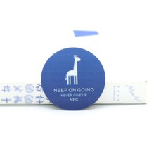 카드키복사 Rfid 스마트 칩 휴대 전화 스티커 Nfc 재기록 가능 태그 1356mhz 복사기 배지 복제 토큰 1k S50, 10 As The Picture Shows