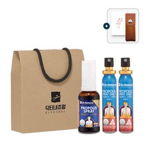 추석선물세트 닥터내츄럴 프로폴리스 감사 선물 세트 [고함량 프로폴리스 스프레이 30ml 데일리 25ml X 2] 한가위 선물 추석 선물