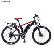 TOC 전기자전거 M2 36V PAS 스로틀겸용 27단기어 경량 알루미늄, 10AH, M2S_블랙