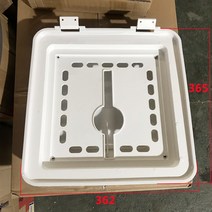 RV 화장실 환기 팬 12V 트레일러 냉각 조명 캠핑카 개조 DIY 카라반 스타렉스, 환풍기 커버 별도구매  화이트