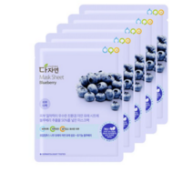 다자연 블루베리 마스크팩, 1매입, 10개