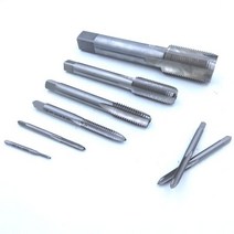핸드탭 나사탭 드릴 비트 M65 M7 M8 X 05mm 075mm 1mm 125mm 메트릭 HSS 오른손 탭 스레딩 공구 금형 가공용 x 05 075 1 301153, M8 x 1.25mm