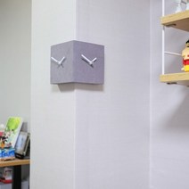 코너시계(Mini) 그레이(Coner Mini Gray), 단품, ⊙좋아요⊙