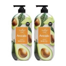 온더바디 더내추럴 바디워시 아보카도, 2개, 900g