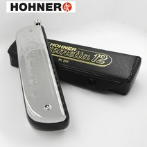 HOHNER 호너 12홀 크로매틱 하모니카 255/48 C G 정품, 255 48G 12홀 반음계 G 키