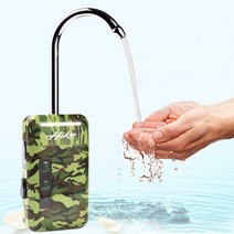 노지 낚시용 다용도 급수기 취수기 휴대용 미니 에어펌프, 밀리터리