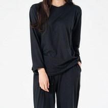 여자 츄리닝 세트 밴딩 팬츠 무지티 세미 바지 2색 #No 3772EA