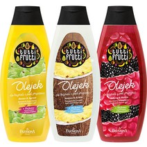 [공식수입] 파모나 상큼.달콤 보습 샤워젤(바디워시) 3종 425ml*3종, 샤워젤 2종 (페어+바나나), 블랙베리&라즈베리 샤워젤, 425ml