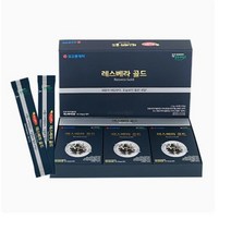 참나무발효톱밥 땅콩새싹 레스베라 골드 60포 2개월분, 2개