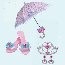 5세 여아 공주놀이 티아라 악세서리 양산 장식 나들이 생일선물 아동