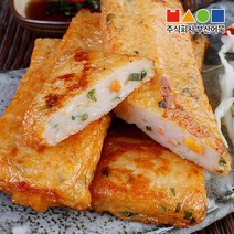 주식회사 부산어묵 오징어야채 어묵바 80g, 20개