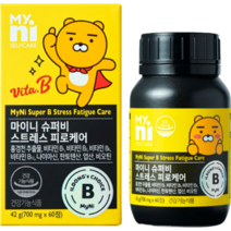 스트레스 피로 케어 30일분 X 1개 단품 홍경천 추출물 비타민 B 군 복합체 영양제 정