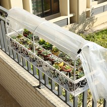 엠케이 베란다화분걸이 하우스거치대80x25, 화이트