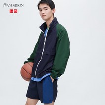 유니클로 JW앤더슨 UV PROTECTION 파카 남성 바람막이 컬러 블랙 453864