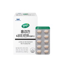 셀렉스 홍경천&비타민B 1박스 500mg x 60정 (30일분)