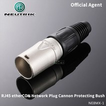 Neutrik-이더콘 RJ45 CAT5 네트워크 플러그 수형 케이블 커넥터 캐리어 캐논 재킷 보호 부시는 3.5 - 8mm, 01 S Sheath Only