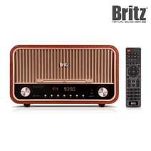 브리츠 BZ-T7800 Plus 레트로 블루투스 스피커 올인원 오디오