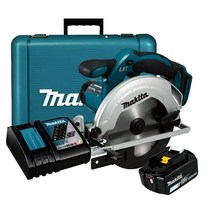 마끼다 DSS611RTE 18V 5.0Ah 1팩 충전원형톱 6인치 충전스킬, 1개