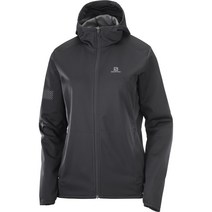 살로몬 재킷 여성 바람막이 GTX Windstopper Softshell 블랙
