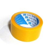 중량용 OPP 라바 박스테이프 48mmX45M -10개 노란색